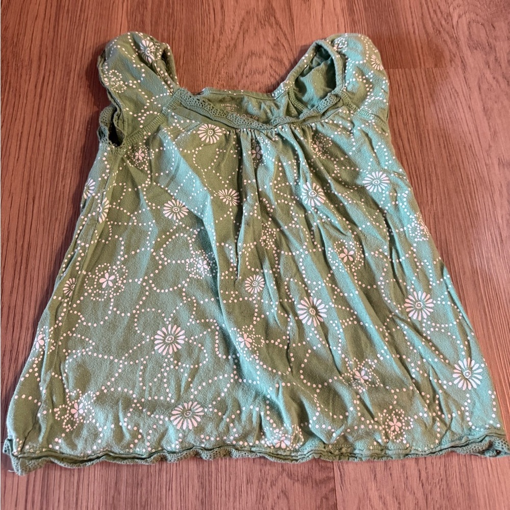⭐️Faded Glory Green Sleeveless Top⭐️